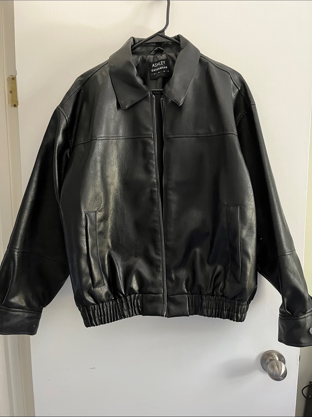 Women’s oversized bomber coat